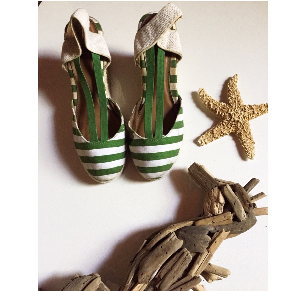Espadrilles striped sandal